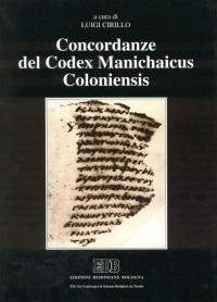 Concordanze del «Codex Manichaicus Coloniensis» - copertina