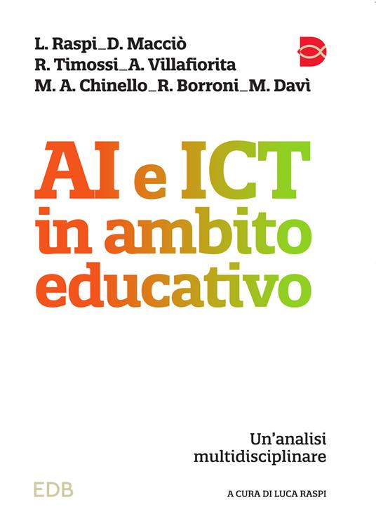 AI e ICT in ambito educativo. Un’analisi multidisciplinare - copertina
