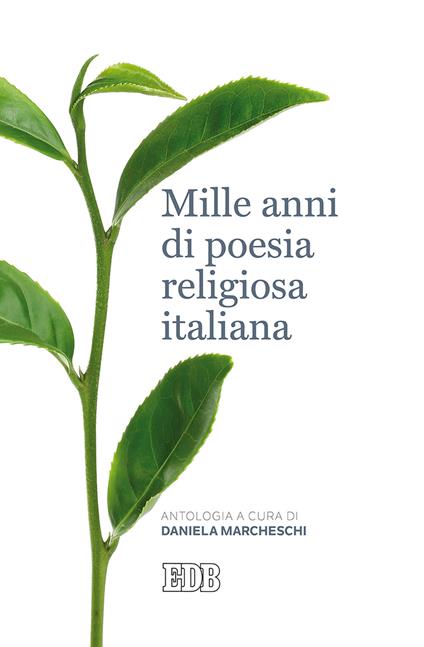 Mille anni di poesia religiosa italiana - copertina