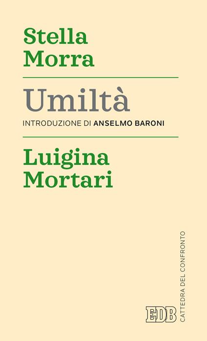 Umiltà - Stella Morra,Luigina Mortari - copertina