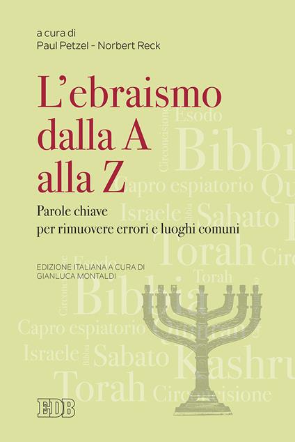 Ebraismo dalla A alla Z. Parole chiave per rimuovere errori e luoghi comuni - copertina