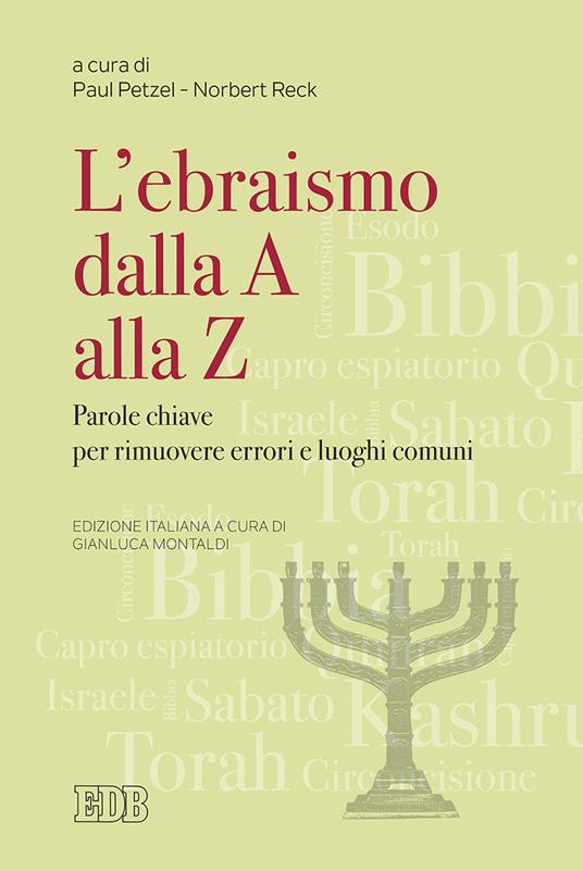 Ebraismo dalla A alla Z. Parole chiave per rimuovere errori e luoghi comuni - copertina