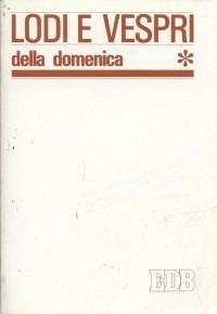 Lodi e vespri della domenica - copertina