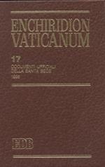 Enchiridion Vaticanum. Vol. 17: Documenti ufficiali della Santa Sede (1998).