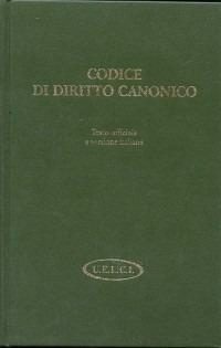 Codice di diritto canonico. Testo ufficiale - copertina