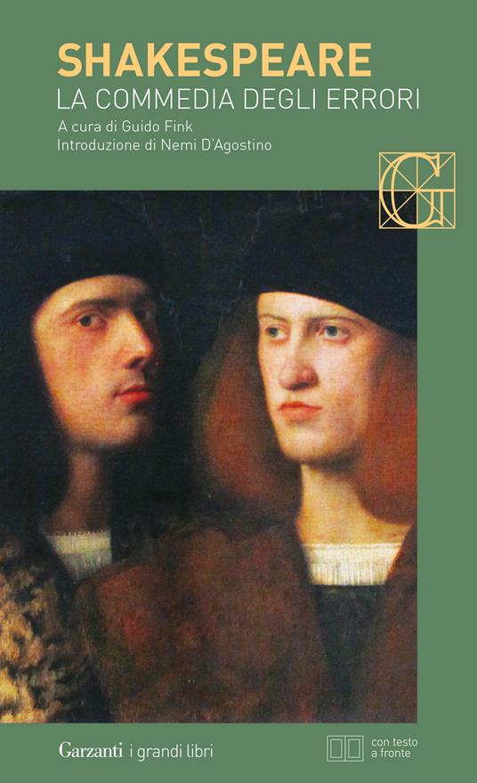 La commedia degli errori. Testo inglese a fronte - William Shakespeare - copertina