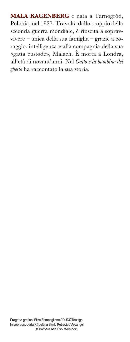 Il gatto e la bambina del ghetto - Mala Kacenberg - 3