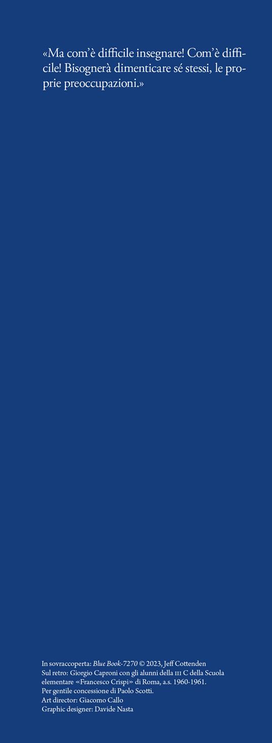 Registri di classe - Giorgio Caproni - 3