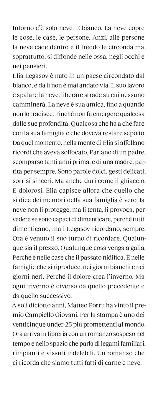 Il dolore crea l'inverno - Matteo Porru - 2