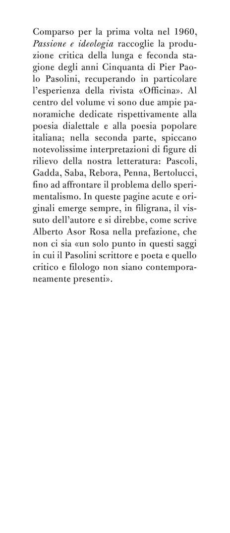 Passione e ideologia - Pier Paolo Pasolini - 2