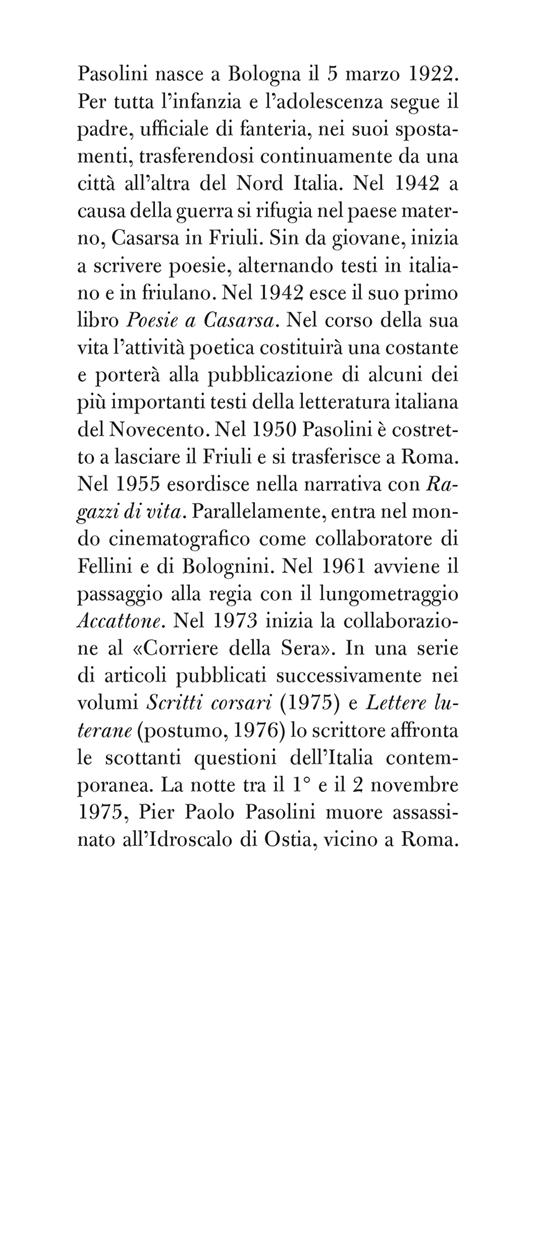 Passione e ideologia - Pier Paolo Pasolini - 3
