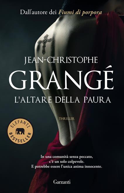L' altare della paura - Jean-Christophe Grangé - copertina