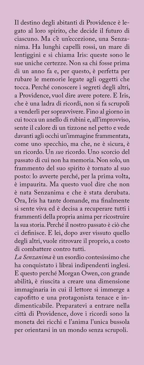 La Senzanima - Owen Morgan - 2