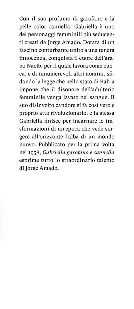 Gabriella garofano e cannella - Jorge Amado - 2