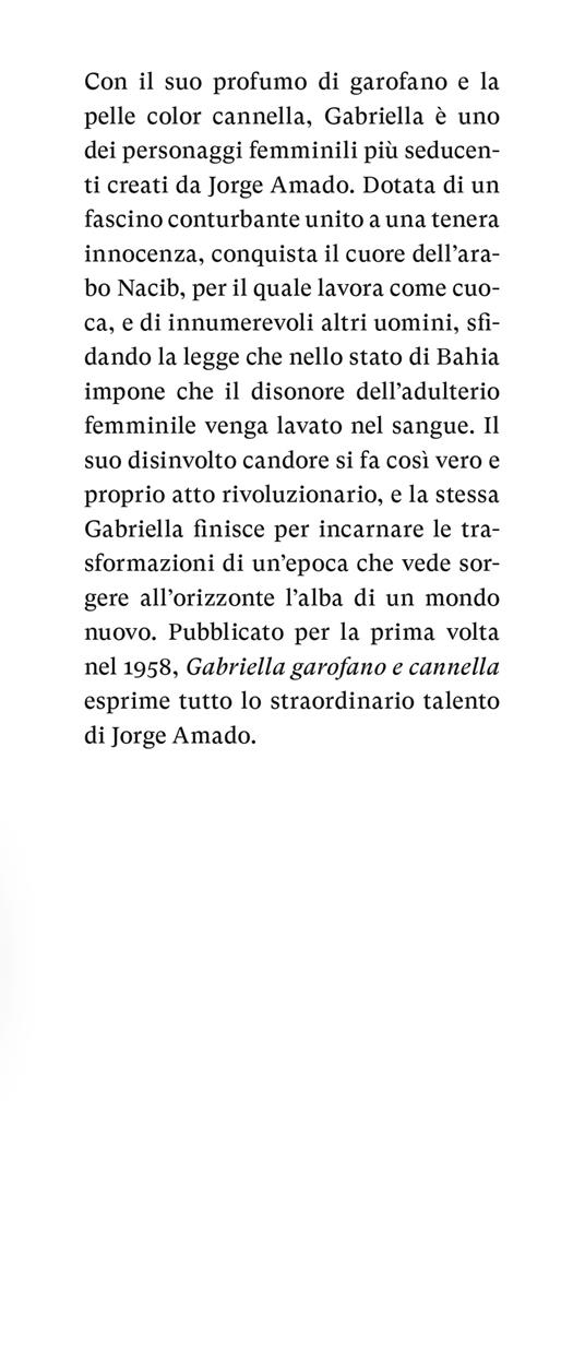 Gabriella garofano e cannella - Jorge Amado - 2
