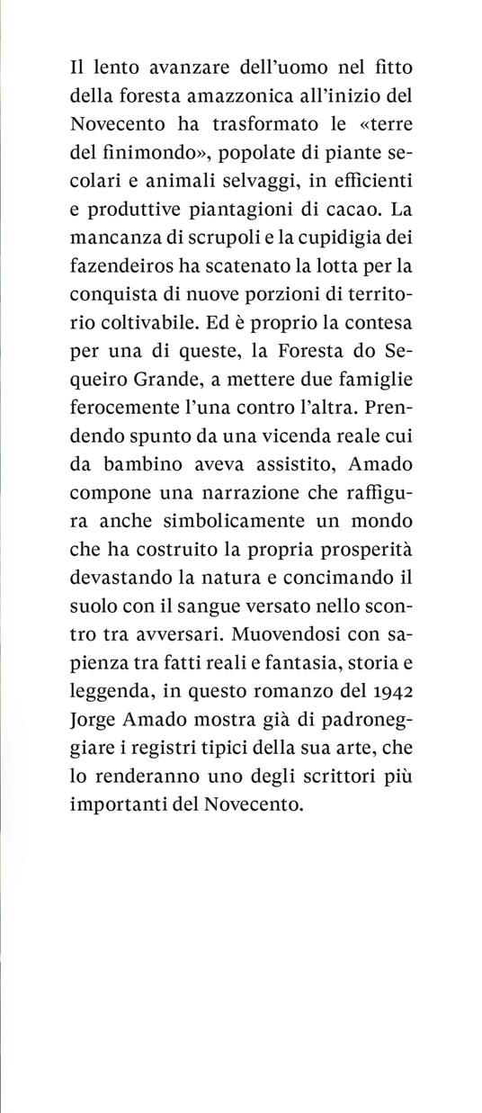 Terre del finimondo - Jorge Amado - 2