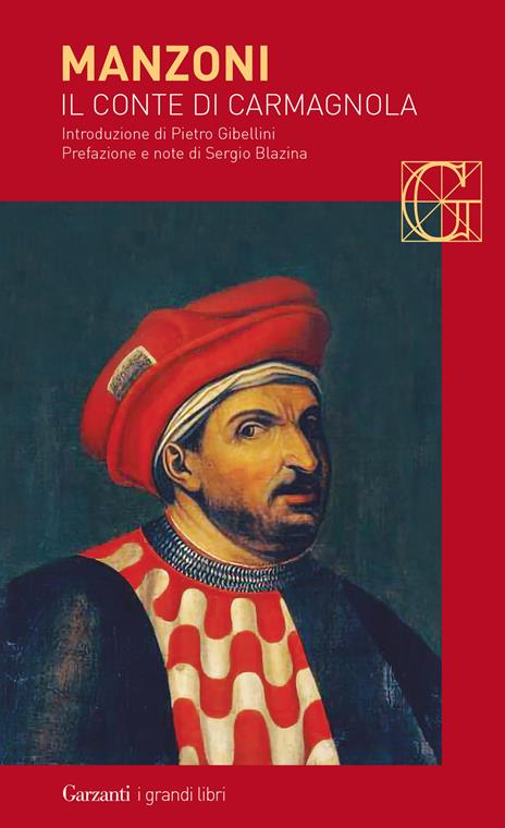 Il conte di Carmagnola - Alessandro Manzoni - copertina