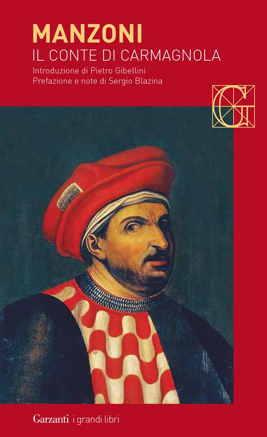 Il conte di Carmagnola - Alessandro Manzoni - copertina