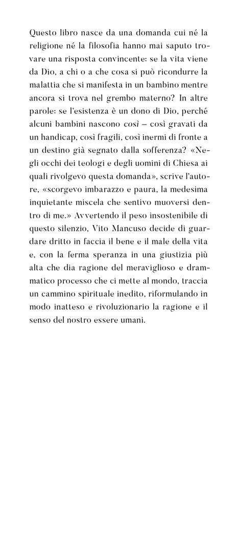 Il dolore innocente - Vito Mancuso - 2