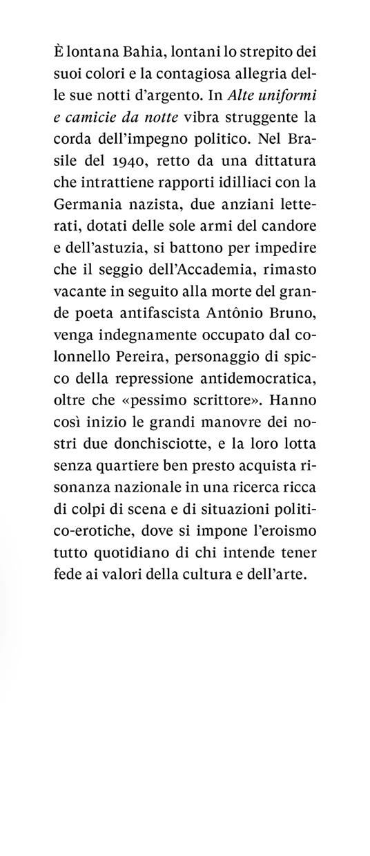 Alte uniformi e camicie da notte - Jorge Amado - 2