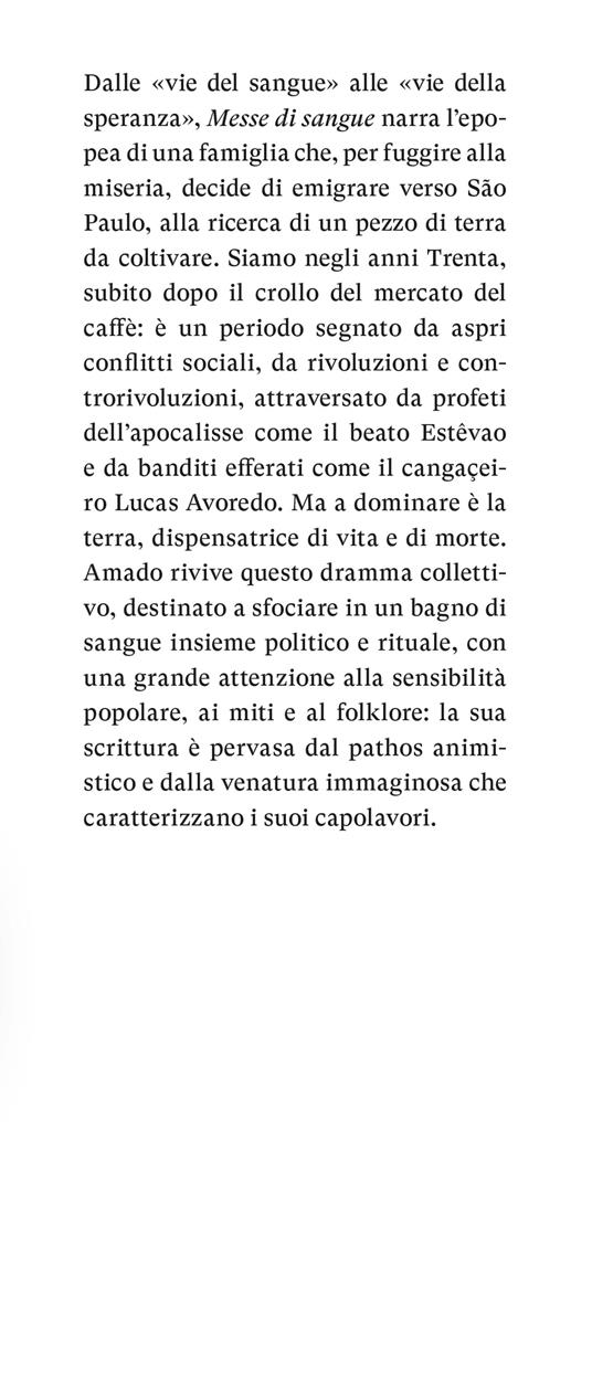 Messe di sangue - Jorge Amado - 2