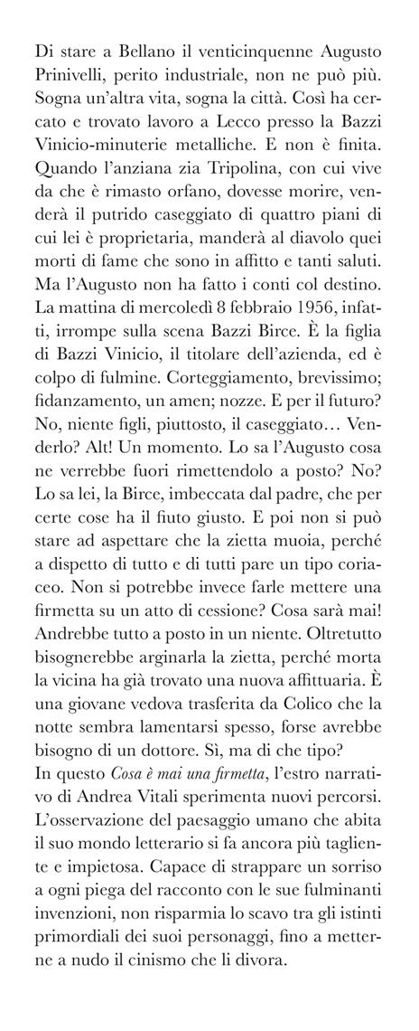 Cosa è mai una firmetta - Andrea Vitali - 2