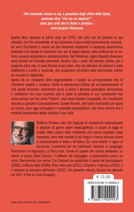 Come la democrazia fallisce - Raffaele Simone - 2