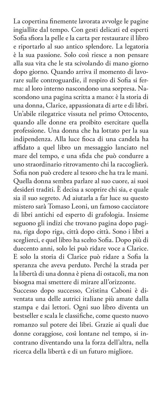 La rilegatrice di storie perdute - Cristina Caboni - 2