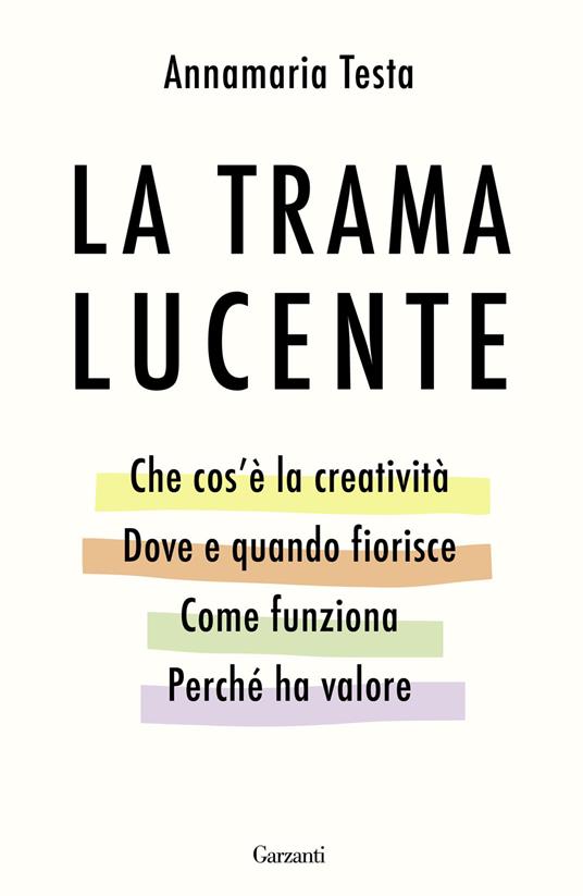 La trama lucente - Annamaria Testa - copertina