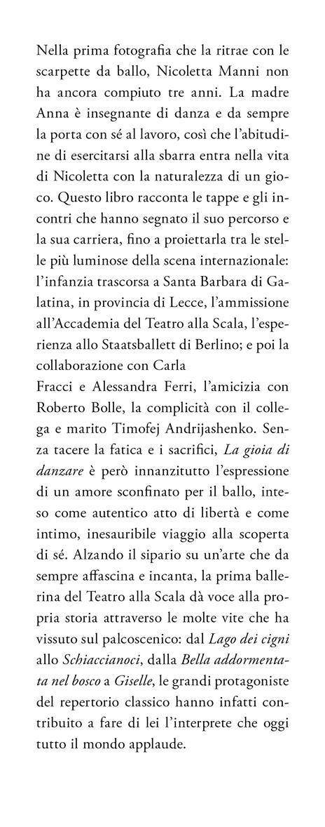 La gioia di danzare - Nicoletta Manni - 2