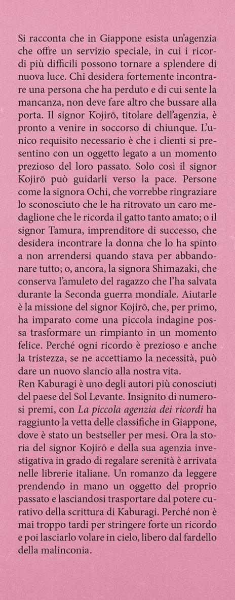 La piccola agenzia dei ricordi - Ren Kaburagi - 2
