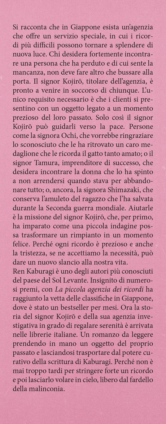 La piccola agenzia dei ricordi - Ren Kaburagi - 2