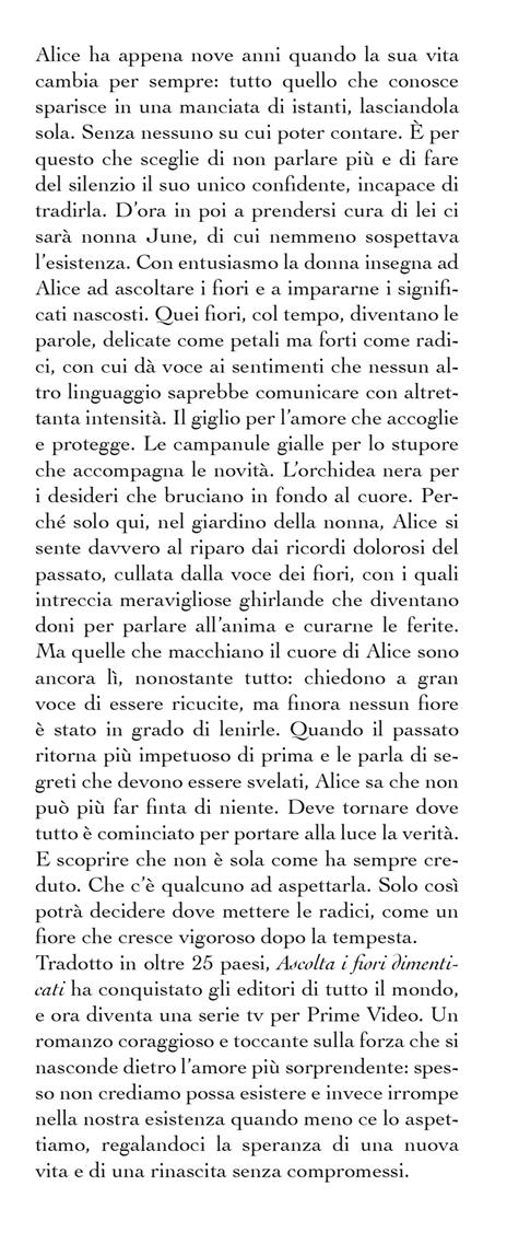 Ascolta i fiori dimenticati - Holly Ringland - 2