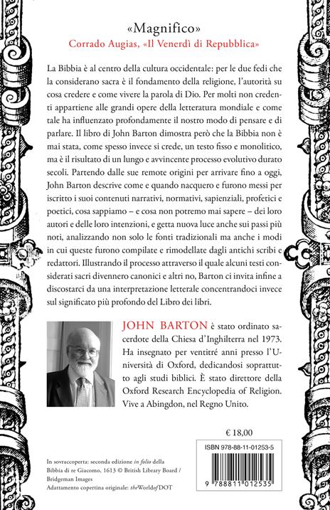 Il libro dei libri. Una storia della Bibbia - John Barton - 2