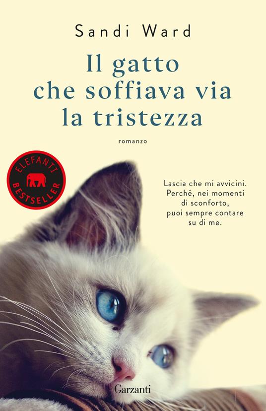 Il gatto che soffiava via la tristezza - Sandi Ward - copertina