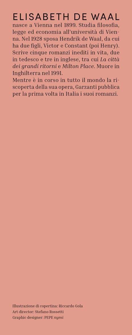 La città dei grandi ritorni - Elisabeth De Waal - 3