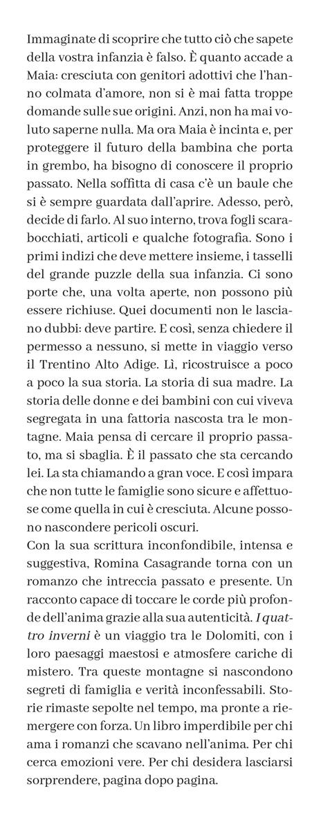 I quattro inverni - Romina Casagrande - 2