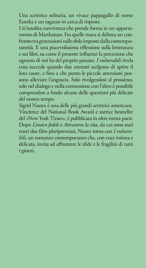 I vulnerabili - Sigrid Nunez - 2