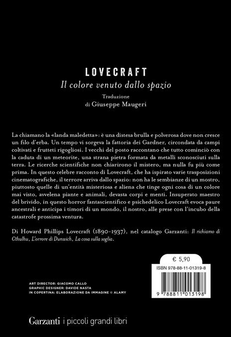 Il colore venuto dallo spazio - Howard P. Lovecraft - 2