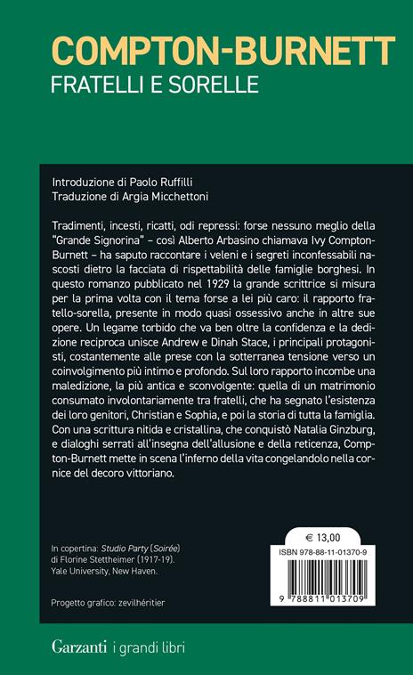 Fratelli e sorelle - Ivy Compton-Burnett - 2