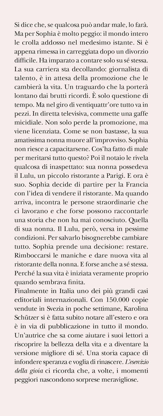 L'esercizio della gioia - Karolina Schützer - 2