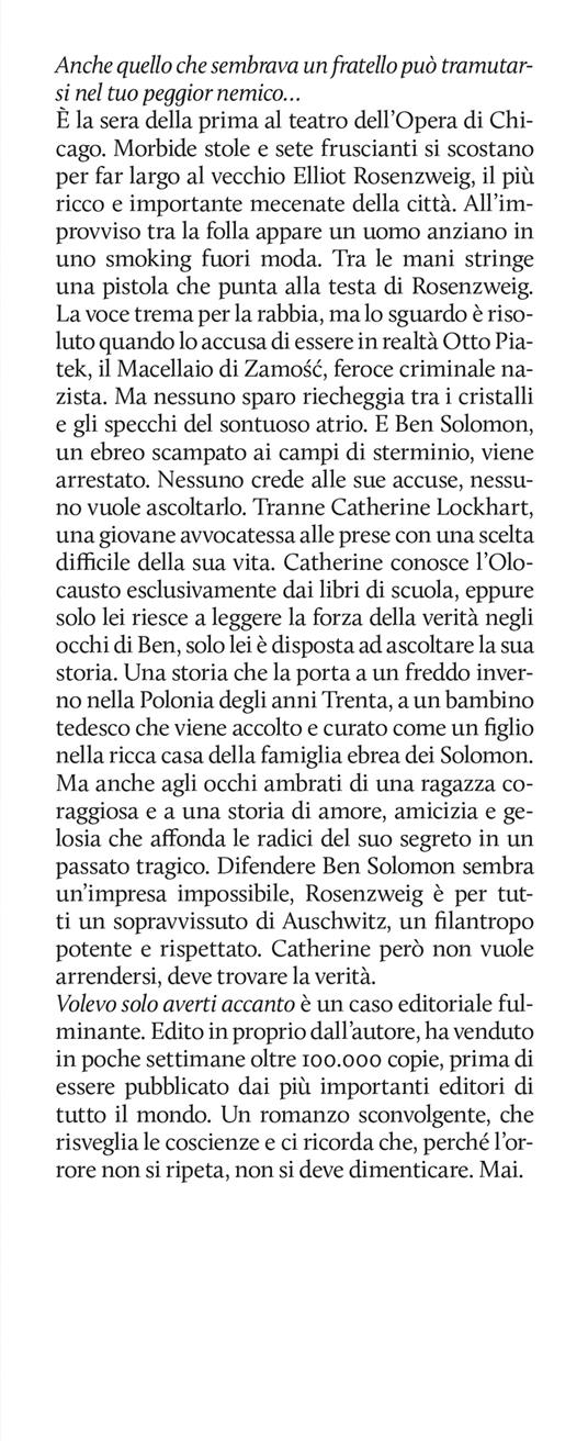 Volevo solo averti accanto - Ronald H. Balson - 2