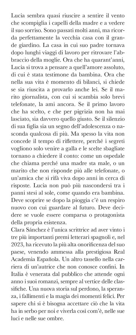 Il primo respiro dopo la pioggia - Clara Sánchez - 2