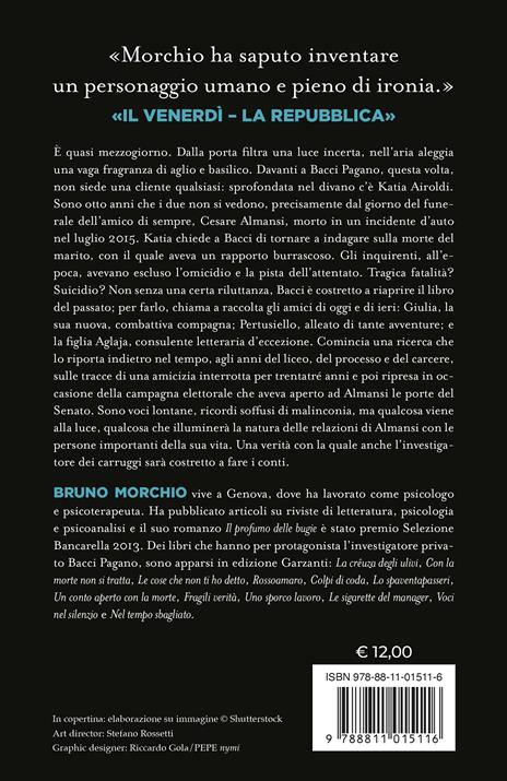 Le ombre della sera. Bacci Pagano e un'indagine senza capo né coda - Bruno Morchio - 2