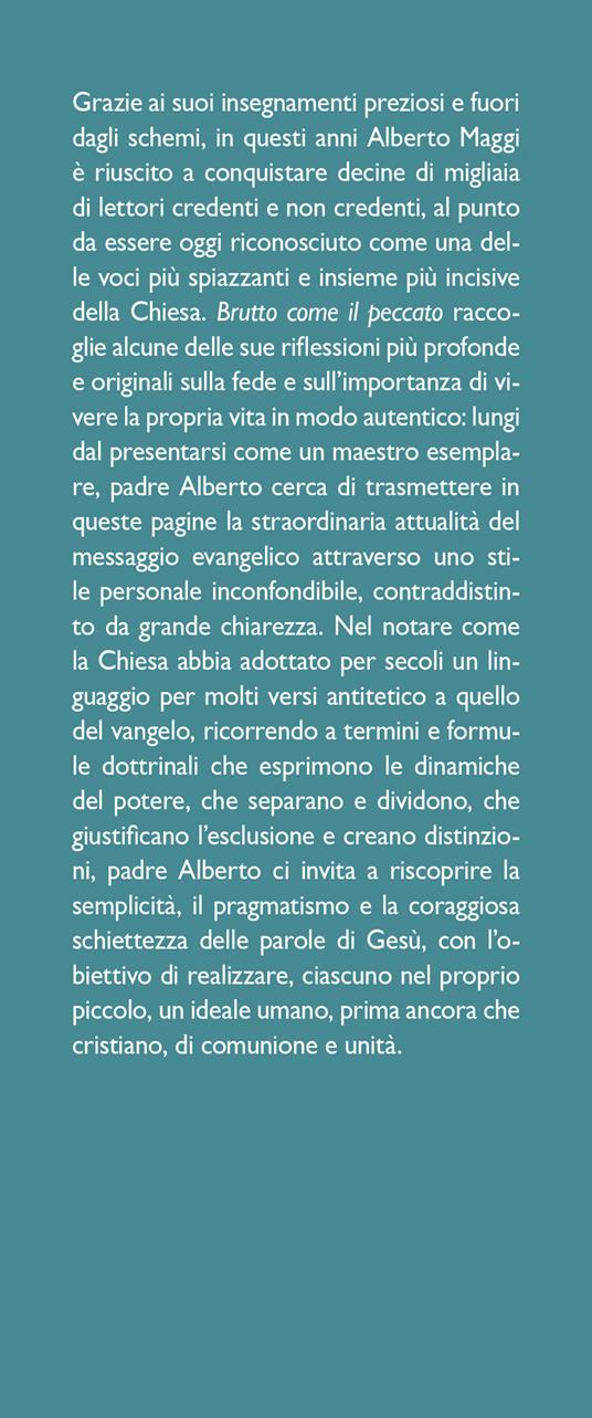 Brutto come il peccato. Perché a farci belli è l'amore - Alberto Maggi - 2