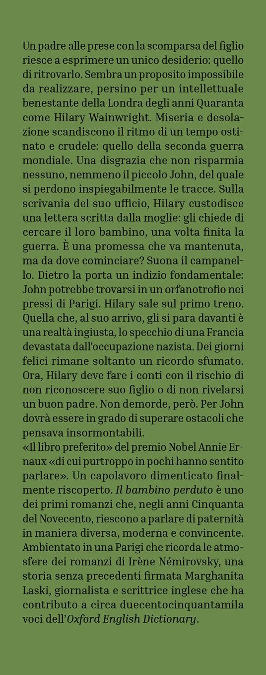 Il bambino perduto - Marghanita Laski - 2