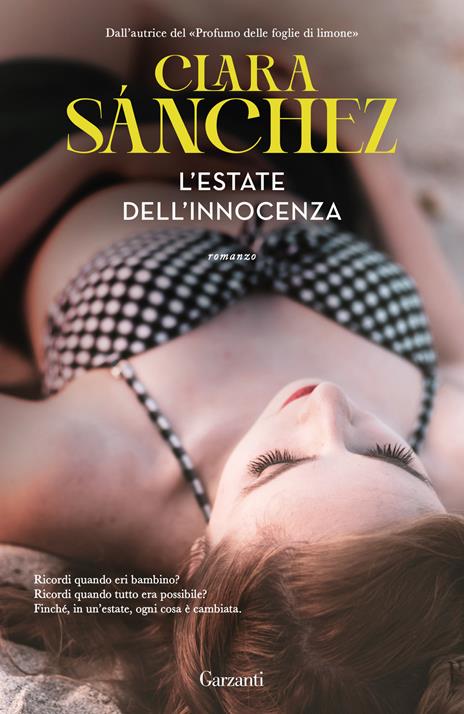 L'estate dell'innocenza - Clara Sánchez - copertina