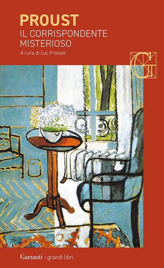 Il corrispondente misterioso - Marcel Proust - copertina
