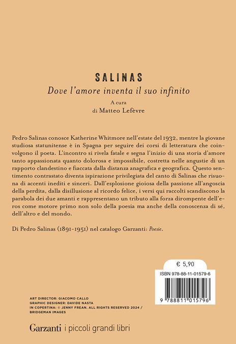 Dove l'amore inventa il suo infinito - Pedro Salinas - 2