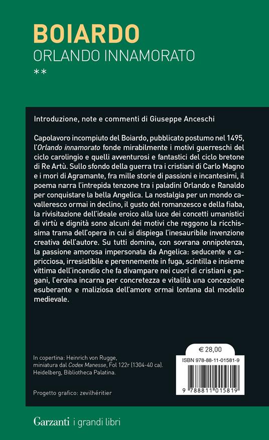 Orlando innamorato - Matteo Maria Boiardo - 2